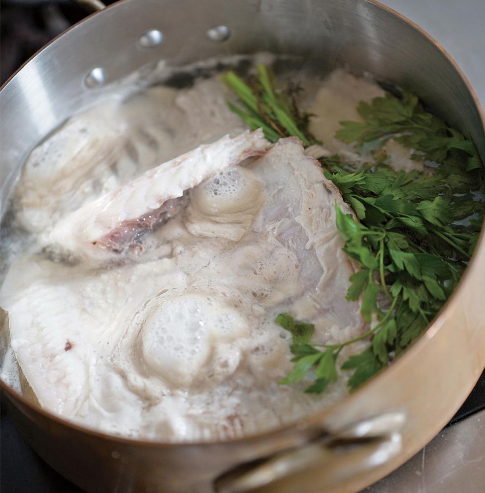 Fish Stock from Sauces Classical and Contemporary Sauce Making by