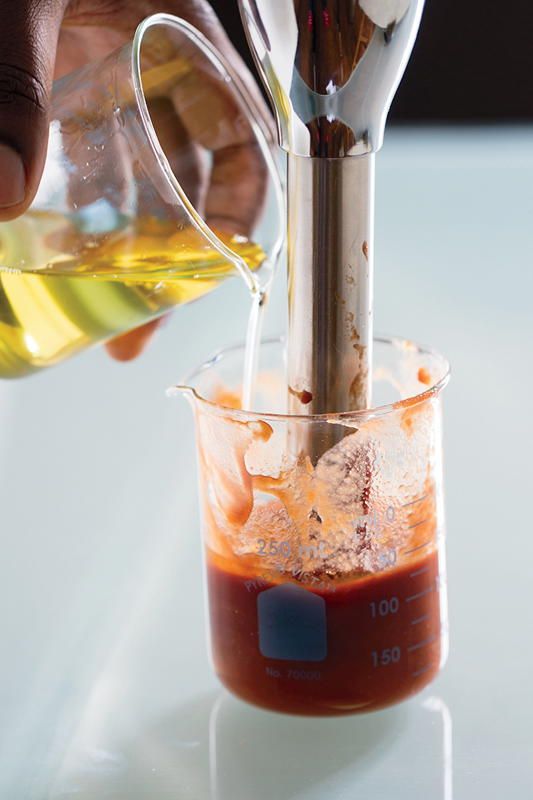 Emulsified Tomato Purée from Sauces Classical and Contemporary Sauce
