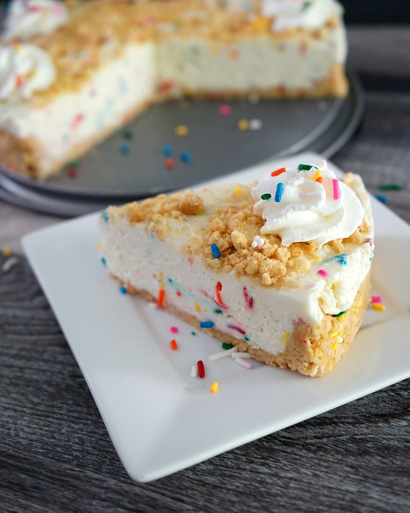 Confetti Cake Cheesecake from Savory vs Sweet by Shalean Ghitis and