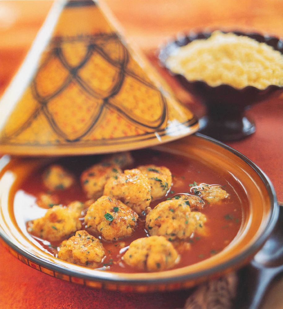 Tunisian Fish Ball Tagine from Saffron Shores Jewish Cooking of the