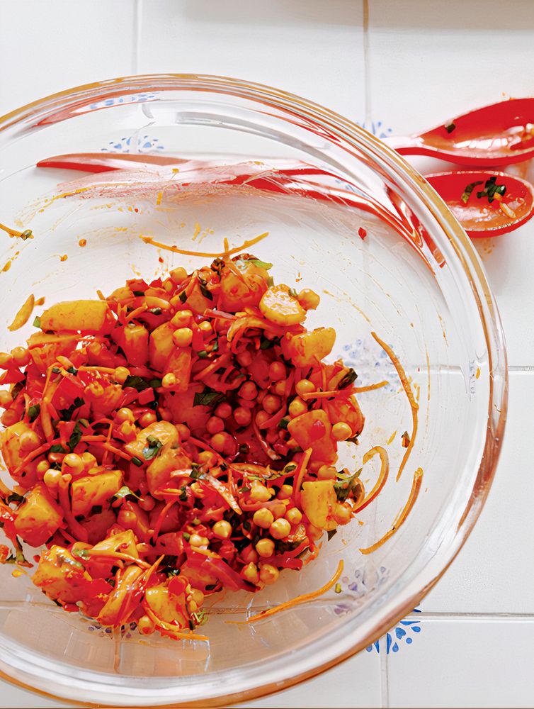 Patatas Bravas Salad from Salmagundi by Sally Butcher