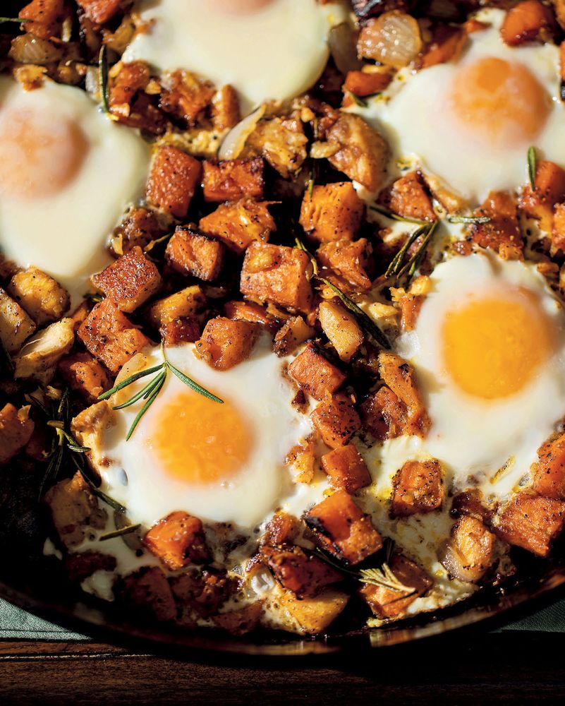 Smoked Trout & Sweet Potato Hash from Salt & Shore: Recipes from the ...
