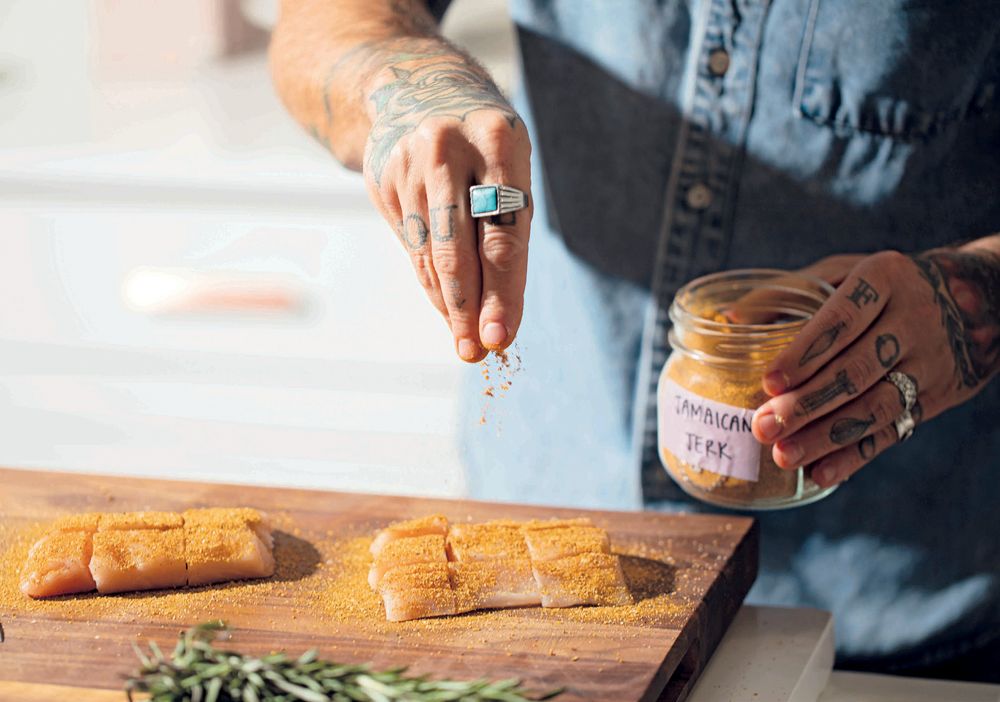Jamaican Jerk Seasoning from Salt &amp; Shore: Recipes from the Coastal South by Sammy Monsour and Kassady Wiggins