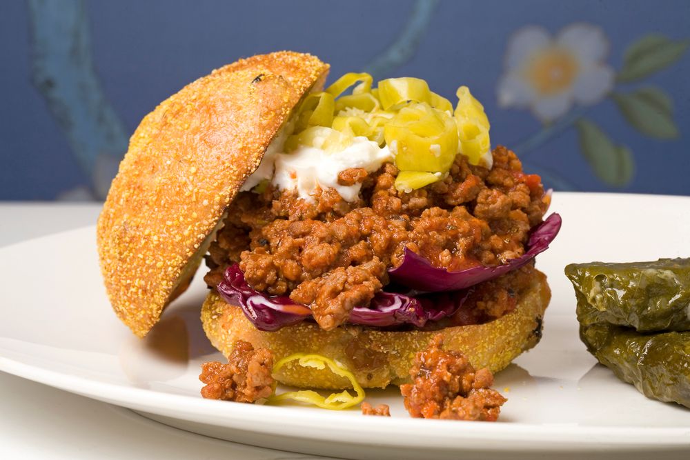 HoneyRosemary Lamb Sandwich from Sandwiches of the World by Ivy Stark