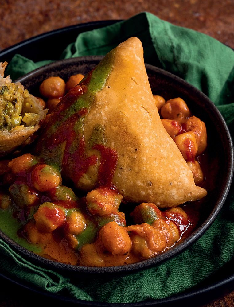 Chole Samosa