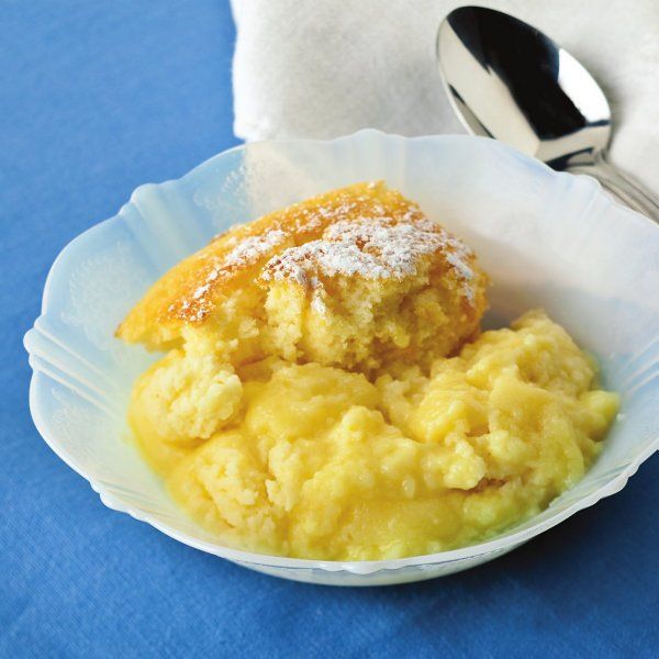 Lemon Sponge Pudding Cake from Scandinavian Classic Baking by Pat Sinclair