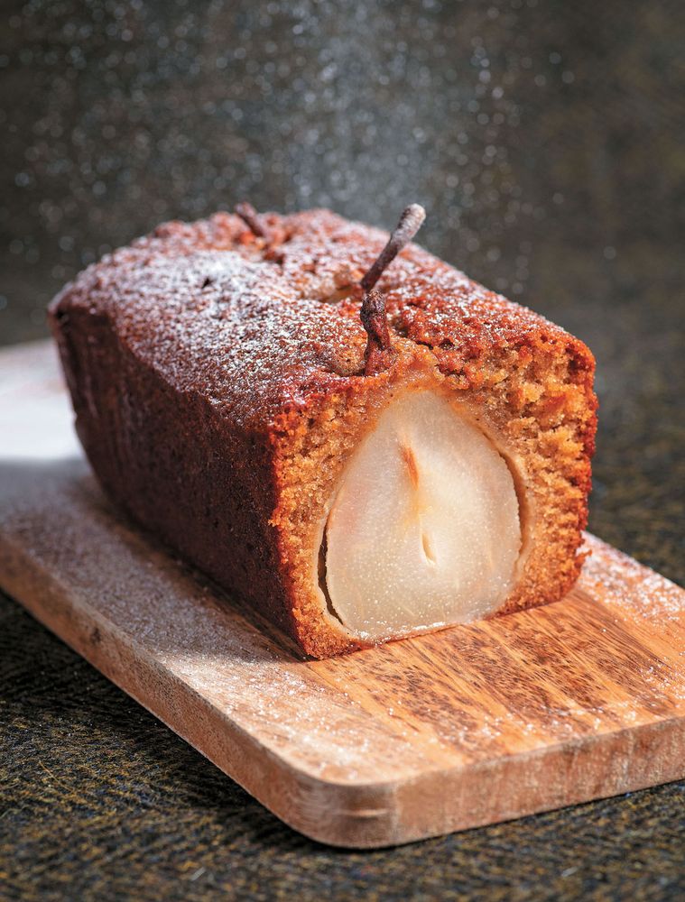 Ginger Pear Loaf from My Scottish Island Kitchen: The Hebridean Baker by Coinneach MacLeod