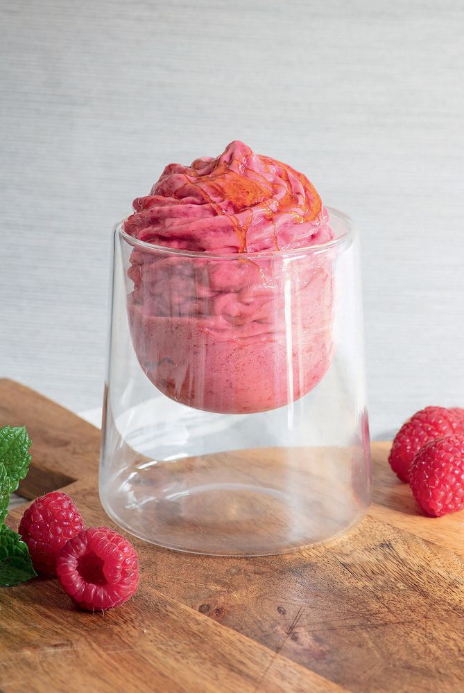 Raspberry & Heather Honey Sorbet from Gary Maclean's Scottish Kitchen ...