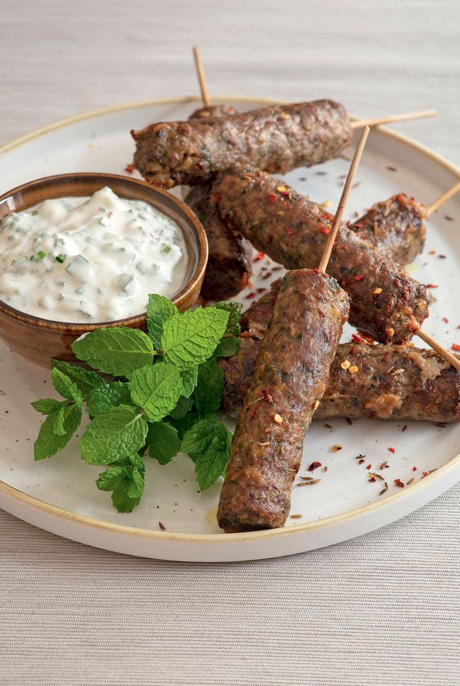 Haggis Koftas with Yoghurt & Mint from Gary Maclean's Scottish Kitchen ...