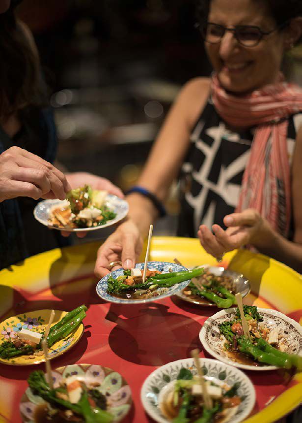 Broccoli “Pad Thai” from Set a Table by Karen Dudley