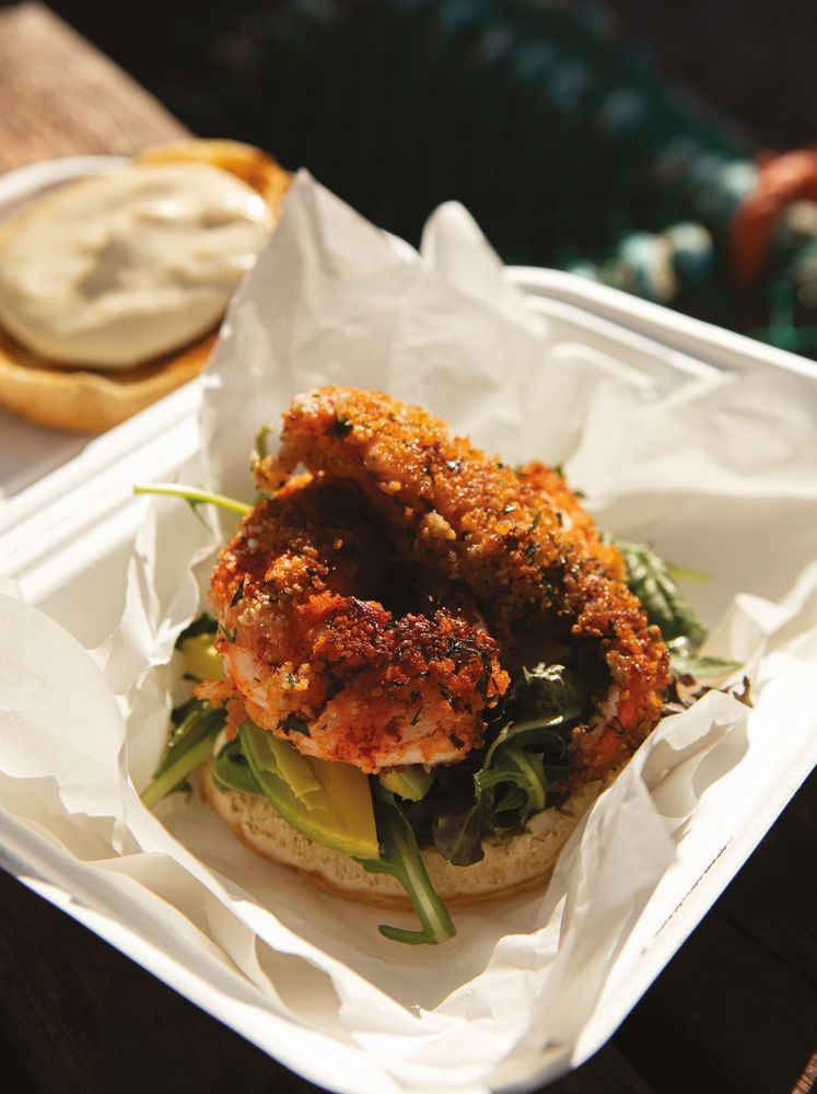 Lobster Burger from The Seafood Shack Food & Tales from Ullapool by