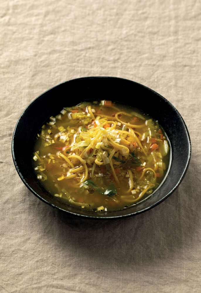 Asian Noodle Broth from Seasonal Soups by Fraser Reid