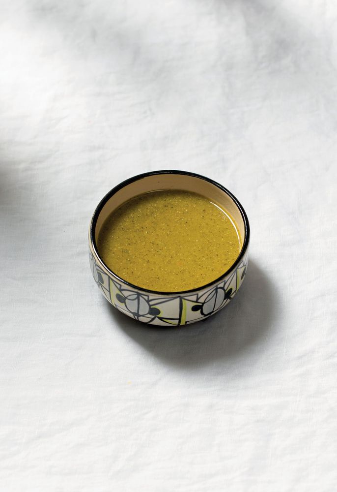Creamy Courgette, Cashew & Mixed Herb from Seasonal Soups by Fraser Reid