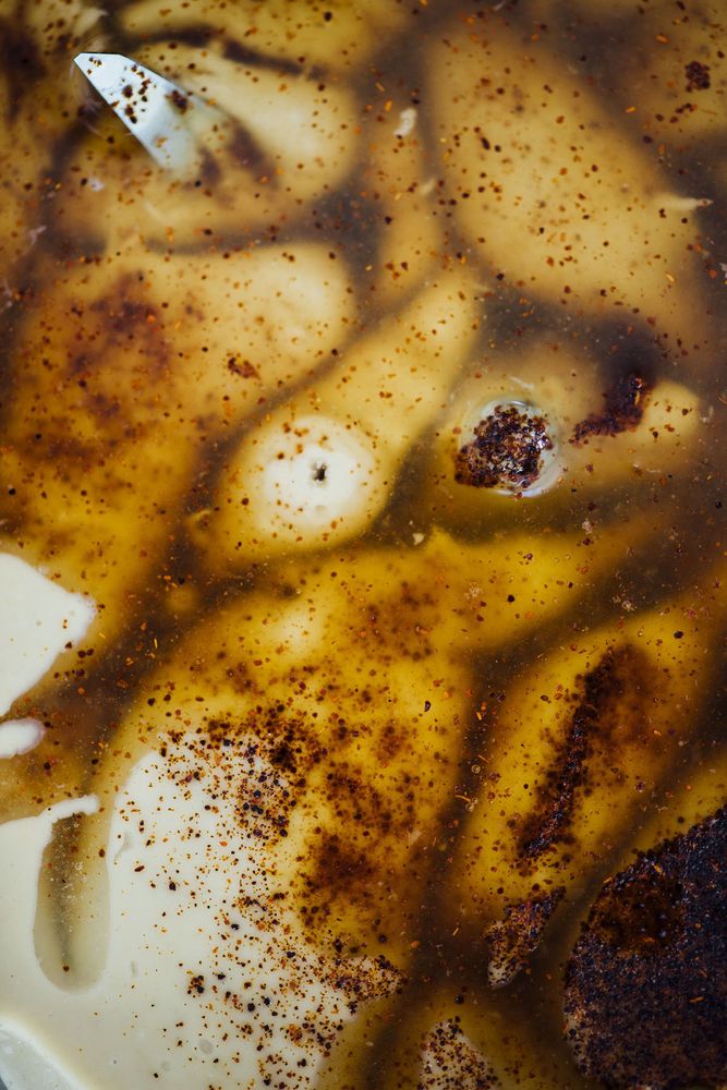 Cilantro Oil Dressing from Season: Big Flavors, Beautiful Food by Nik Sharma