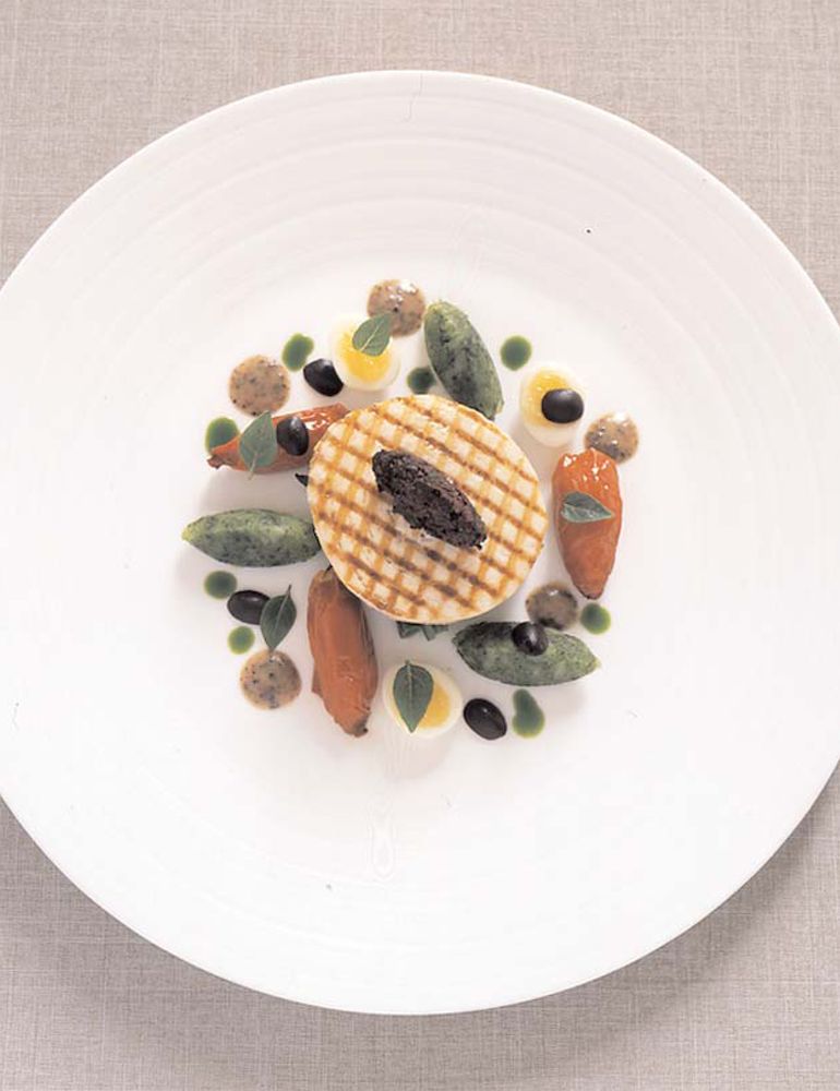 Grilled Swordfish Nicoise with Tapenade Beurre Blanc from Season to