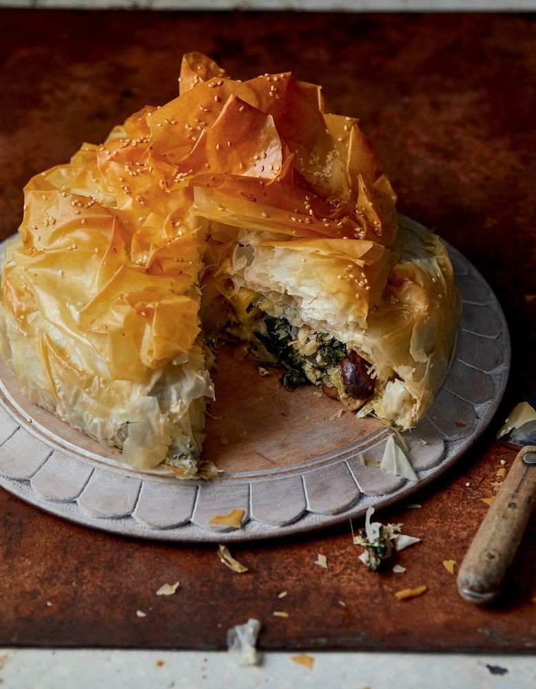Spinach, Leek and Mushroom Pie from The Secret of Spice Recipes and ideas to help you live