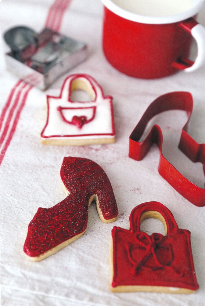 Ruby Shoe Biscuits from Ms Marmite Lover's Secret Tea Party: Exquisite ...