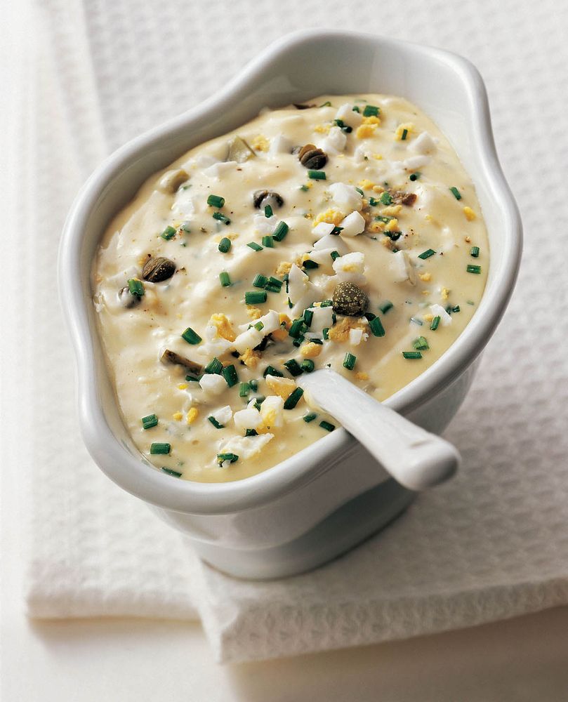 Gribiche Sauce from Paul Bocuse Simply Delicious by Paul Bocuse