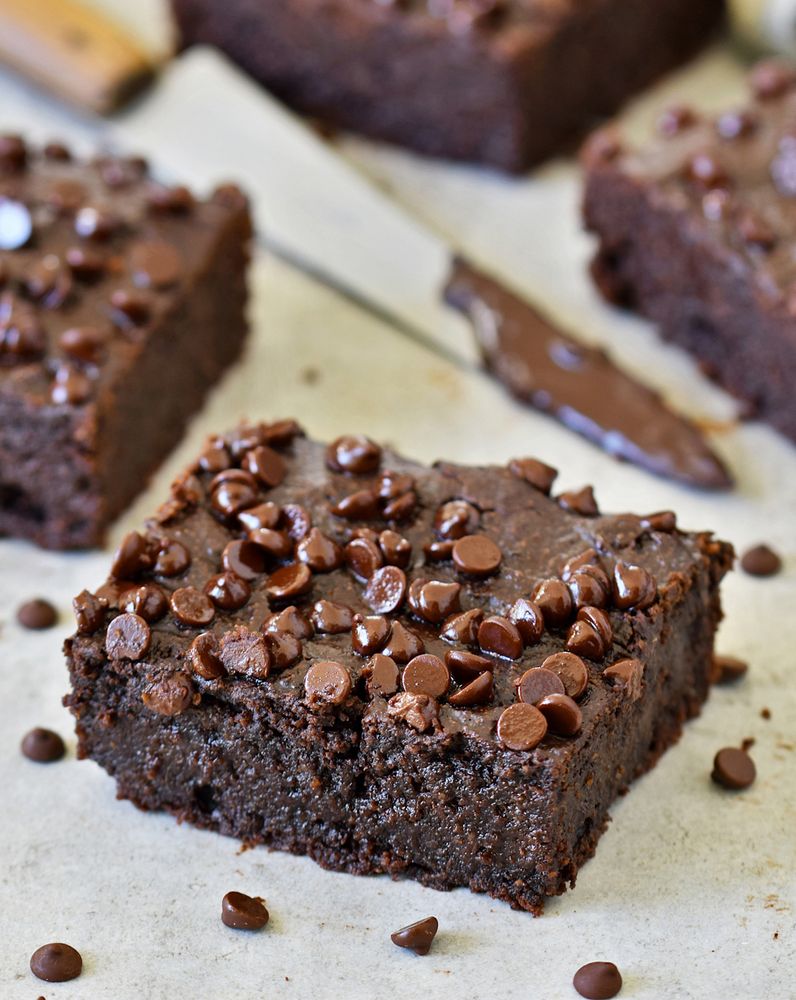 Zucchini Brownies from Simple and Delicious Vegan by Michaela Vais