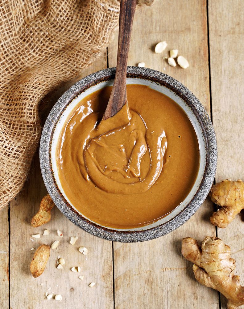 Creamy Peanut Sauce from Simple and Delicious Vegan by Michaela Vais