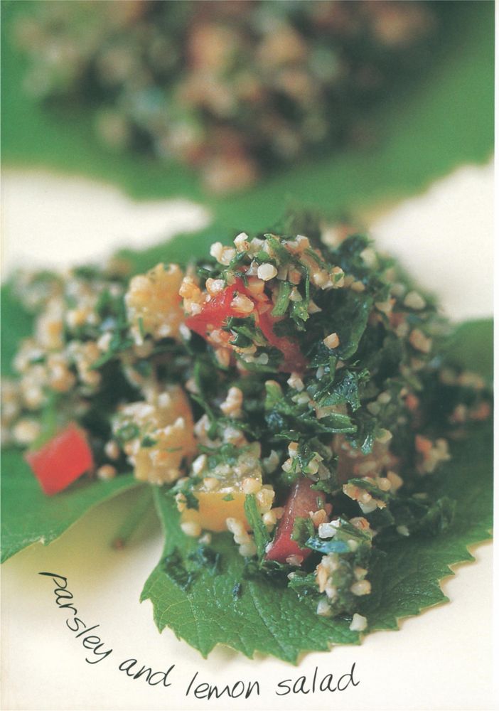 Parsley and Lemon Salad from Simple Food by Jill Dupleix
