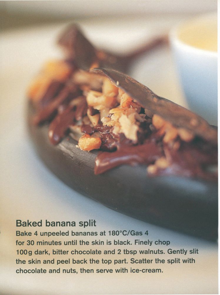 Baked Banana Split from Simple Food by Jill Dupleix