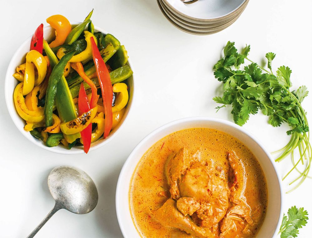 Chicken with Coconut Milk and Achiote from Slow Cook Modern by Liana