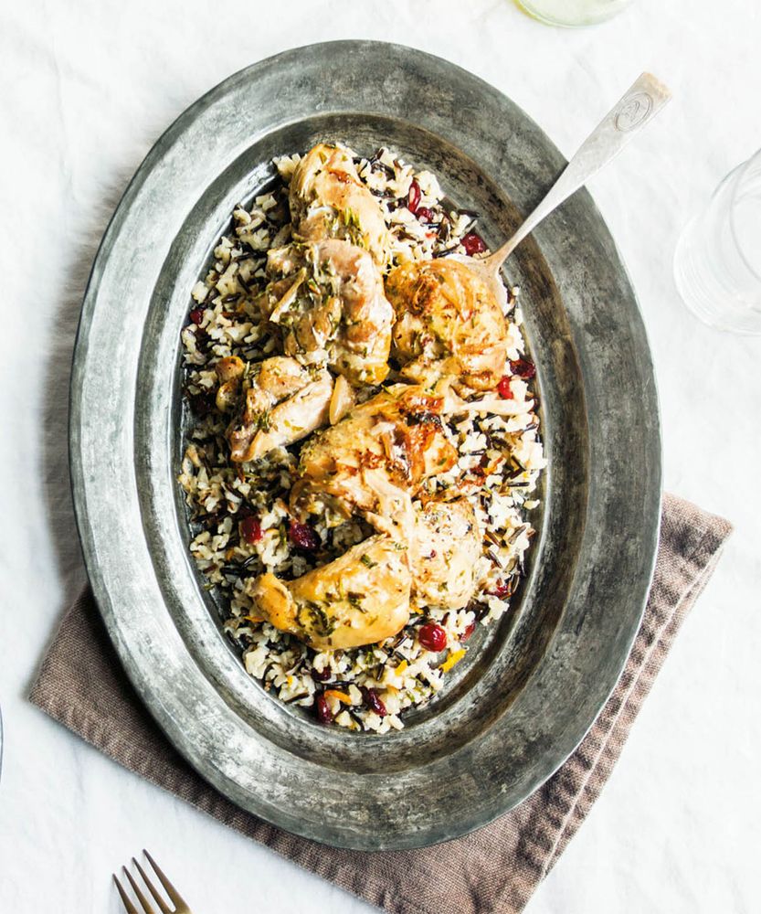 Tarragon and Crème Fraîche Chicken from Slow Cook Modern by Liana Krissoff