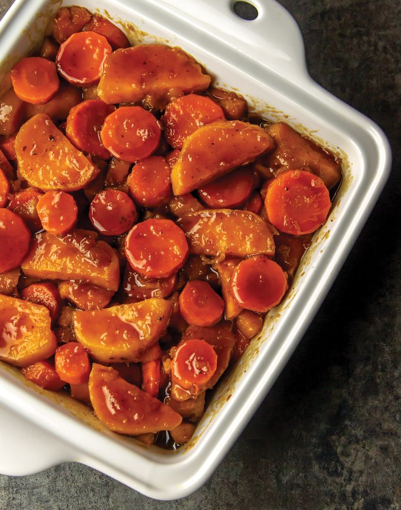 Brown Sugar Carrots and Sweet Potatoes from Slow Cooking Beyond Meals: 45 No-Fuss Recipes That Will 
