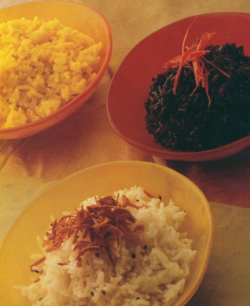 Cardamom rice pilaf from Spice by Christine Manfield