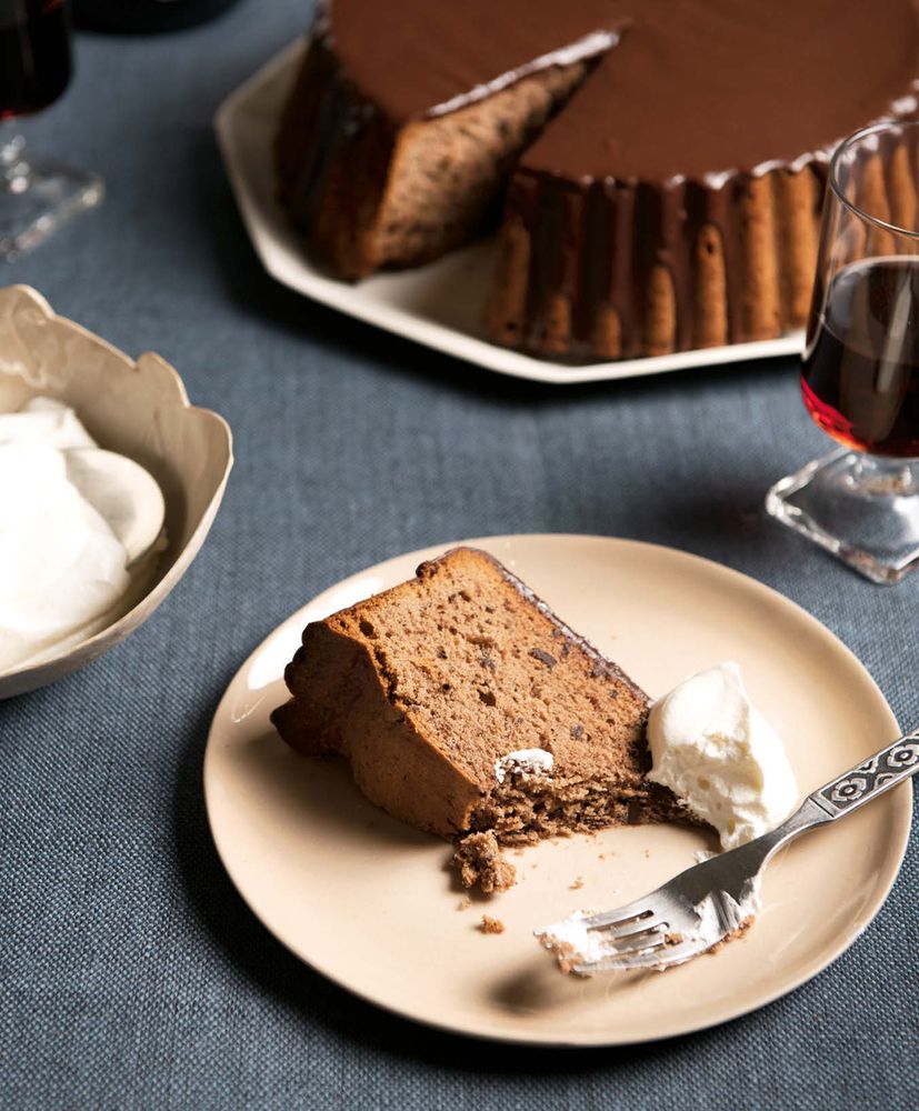 Traditional Red Wine Cake from Gabriel Kreuther The Spirit of Alsace