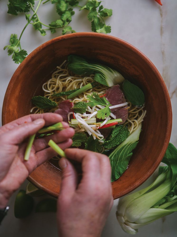 Vietnamese Pho from Spirit & Spice by Ghillie Basan