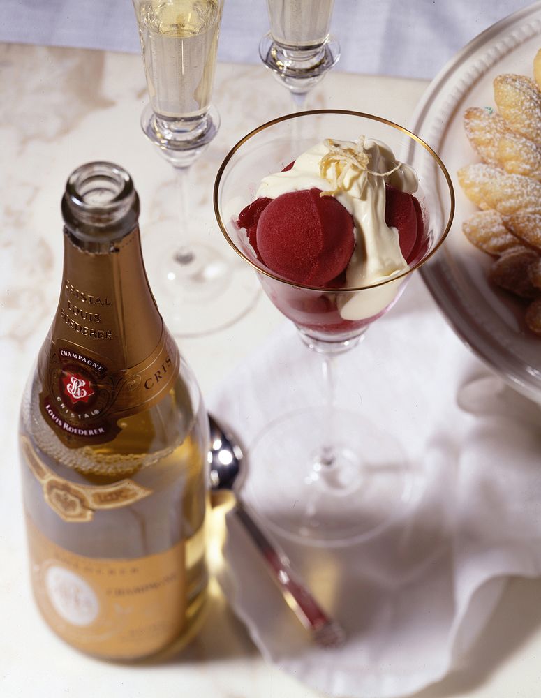 Frozen Kir Royale from Stars Desserts by Emily Luchetti