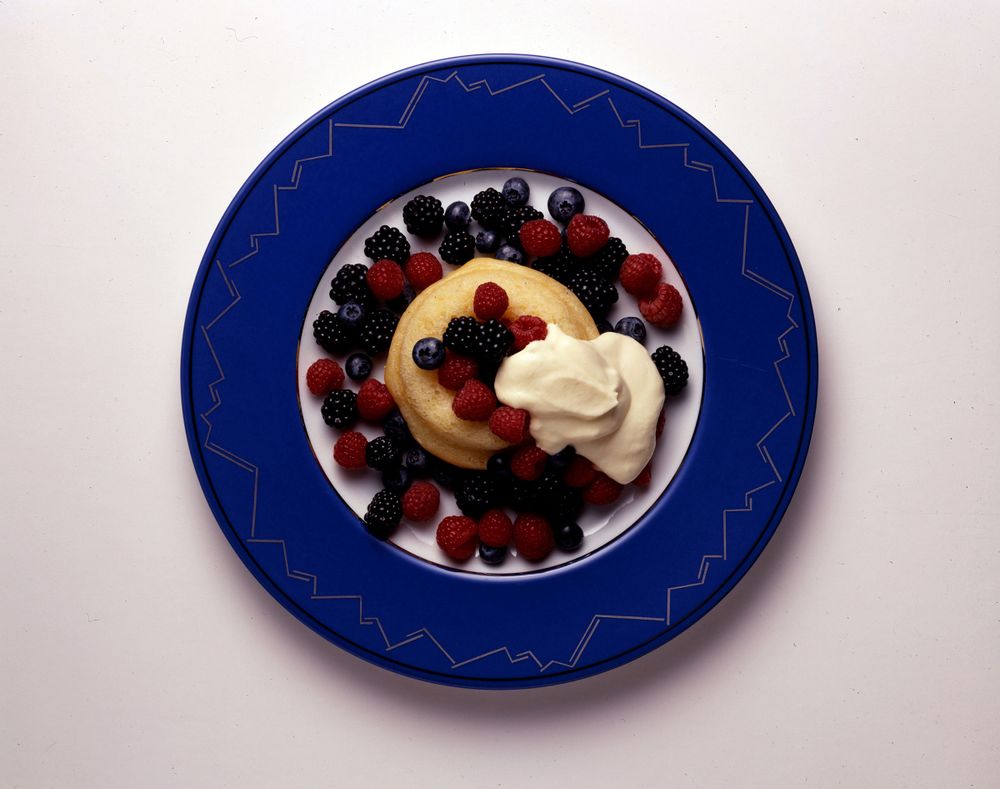 Savarin with Grand Marnier Sabayon and Mixed Berries from Stars Desserts by Emily Luchetti