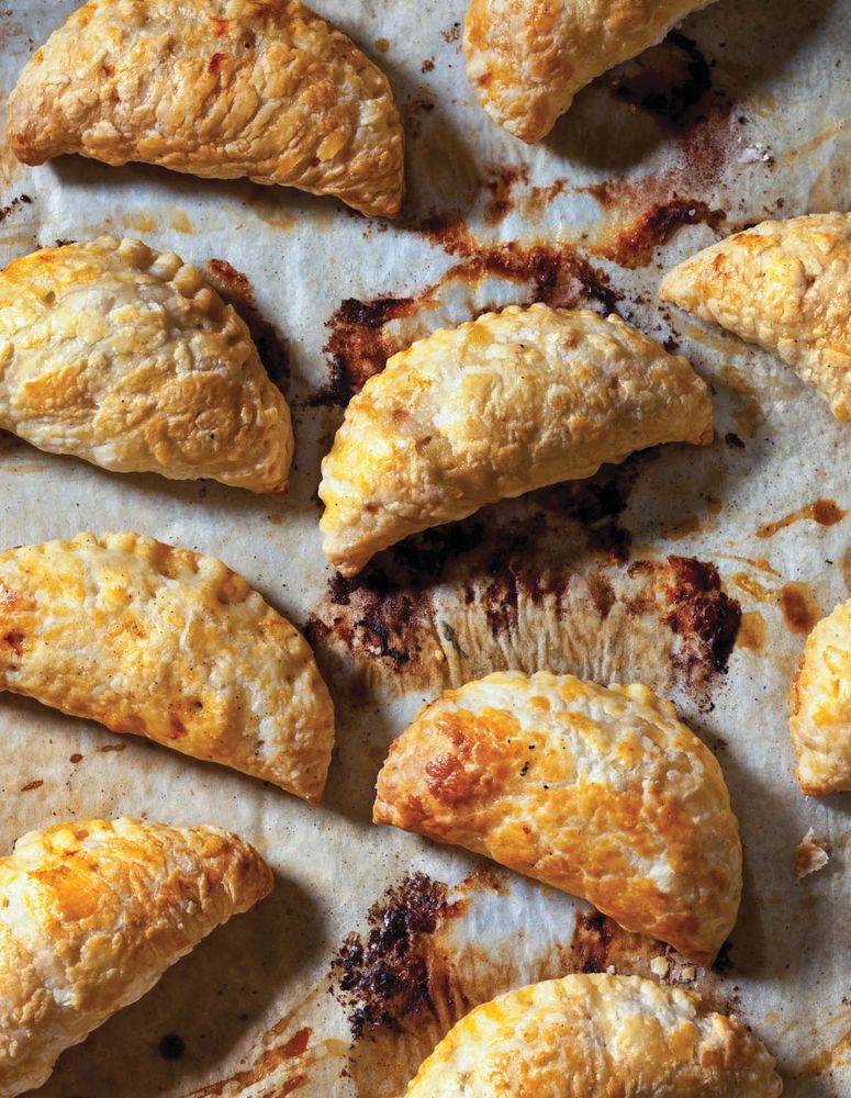 Tuna And Goat Cheese Empanadas from Street Foods by Culinary Institute