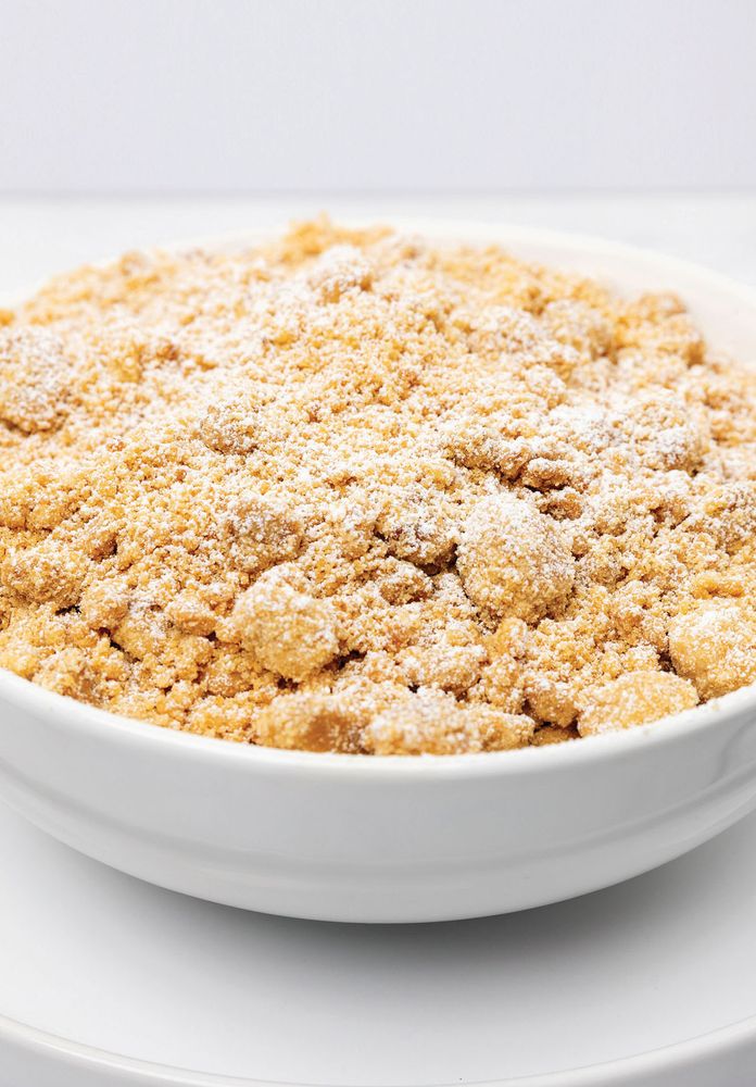 Butter Streusel from It's a Sweet World: Recipes from Around the Globe at Bea’s Bakery by Lenny Rose
