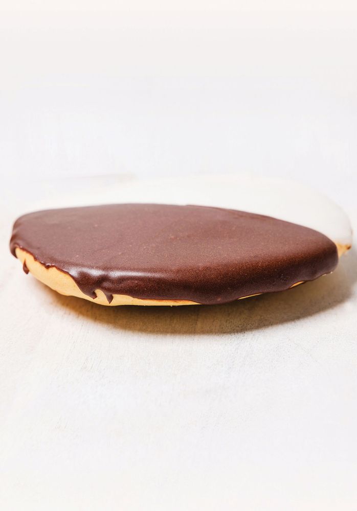Black and White Cookies from It's a Sweet World: Recipes from Around the Globe at Bea’s Bakery by Le