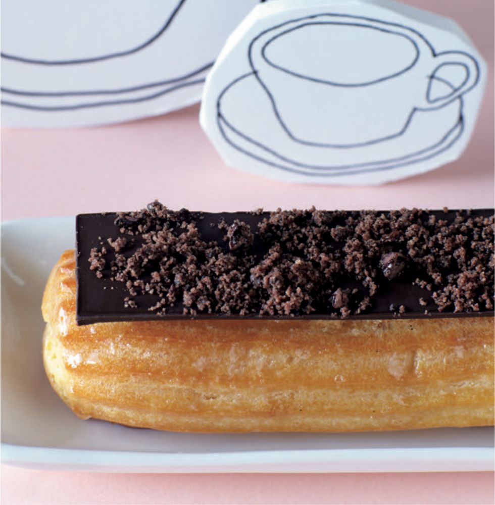 Dark Chocolate Coffee Eclair from Sweet Studio by Darren Purchese