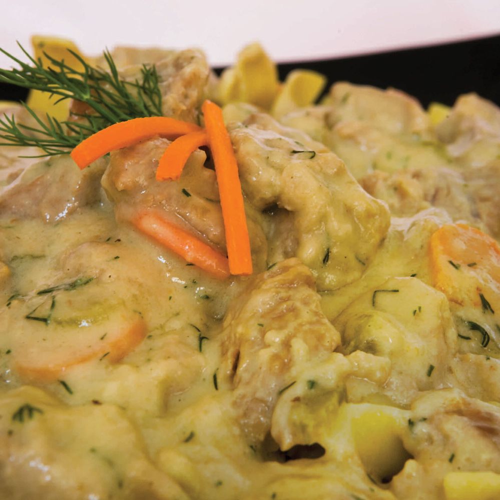 Veal Stew with Dill from Polish Classic Recipes by Peter Zeranski