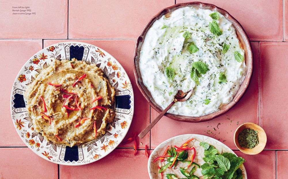 Yoghurt and Cucumber Dip from Parwana by Durkhanai Ayubi