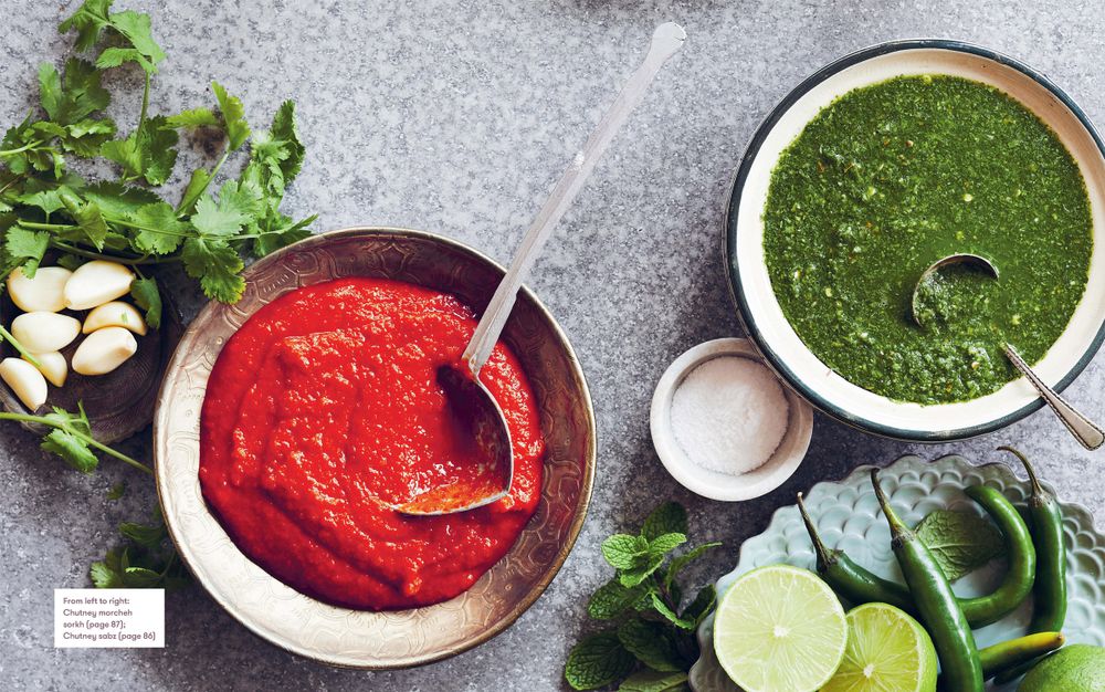 Green Chutney from Parwana by Durkhanai Ayubi