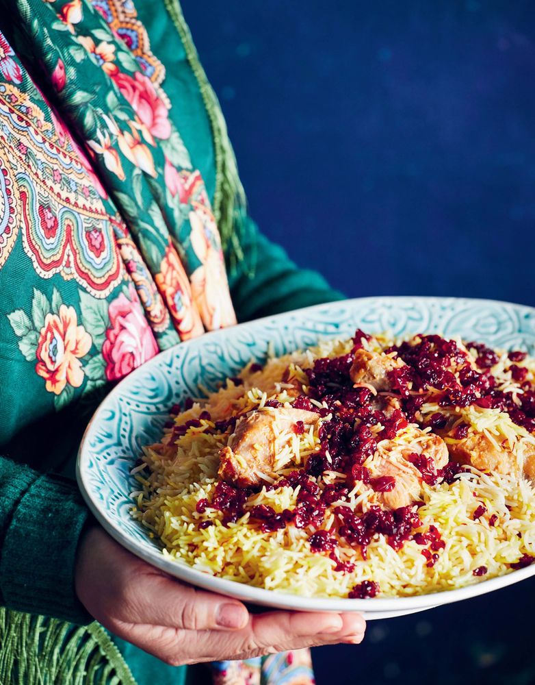 Rice with Chicken from Parwana by Durkhanai Ayubi