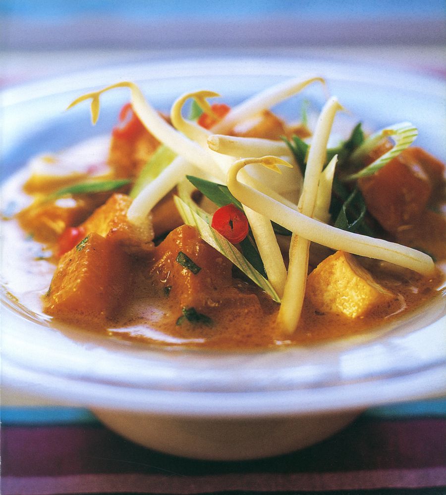 Sweet Potato Laksa from A Passion for Potatoes by Paul Gayler