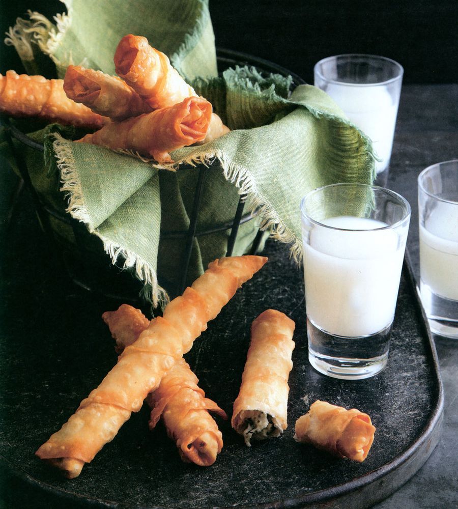 cigarette pastry Turkish Fried ‘Cigarette’ Pastries (Sîgara Böreği)
