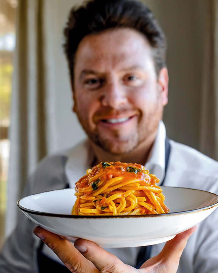 Pasta Pomodoro from Peace, Love, and Pasta: Simple and Elegant Recipes from a Chef's Home Kitchen by