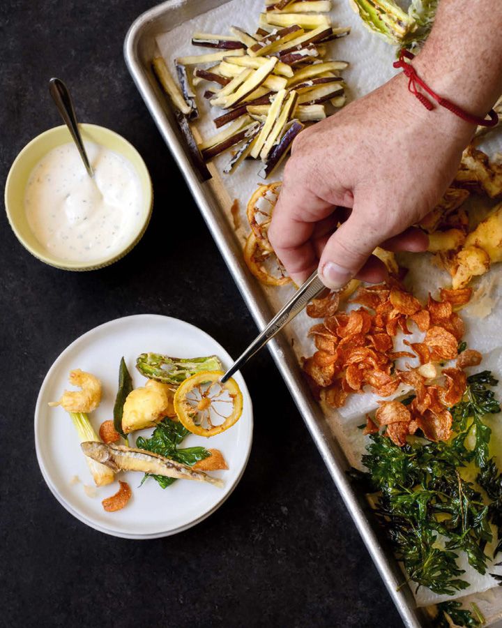 Light and Crispy Fritto Misto Recipe, Scott Conant