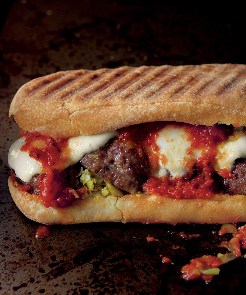 Meatball from Perfect Panini Mouthwatering Recipes for the World's