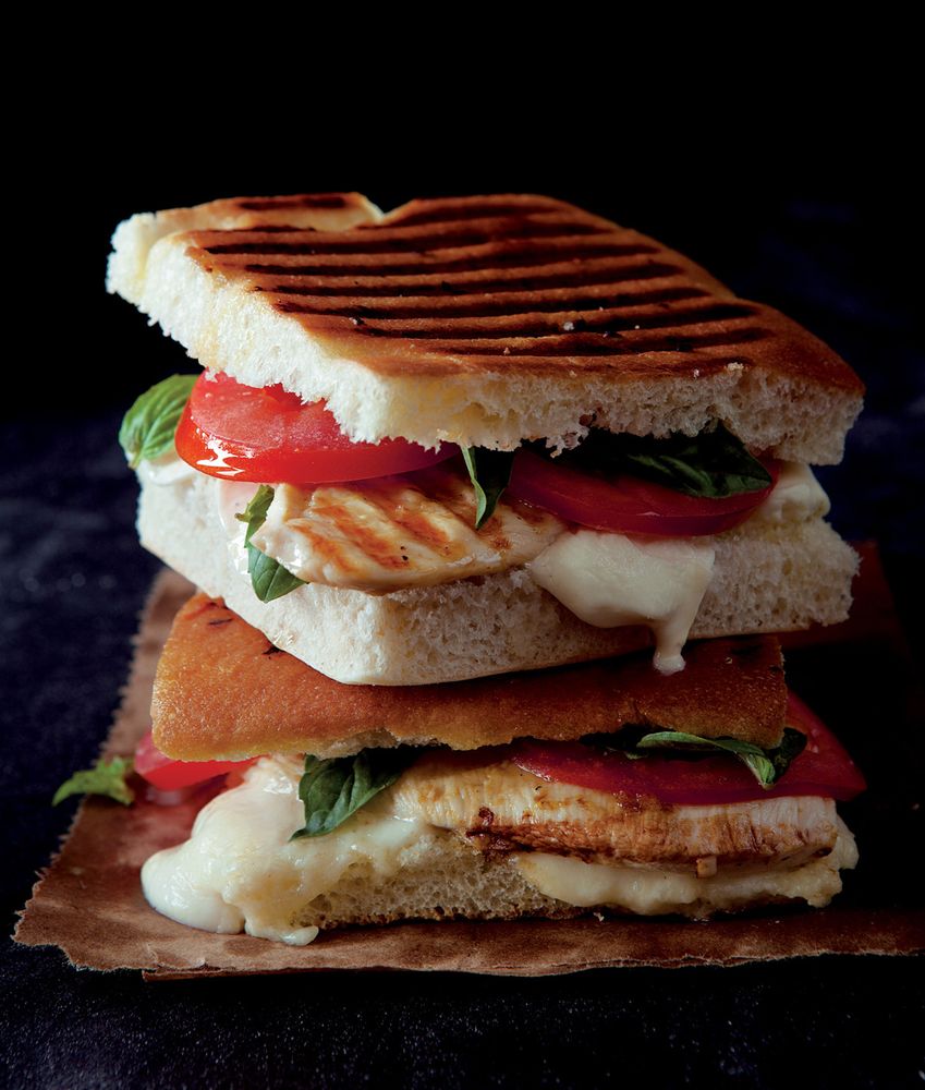Grilled Chicken, Tomato & Mozzarella from Perfect Panini Mouthwatering