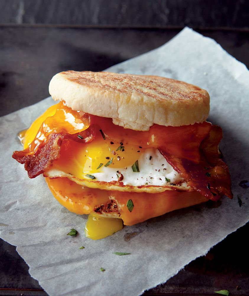 Egg & Bacon Breakfast Sandwich from Perfect Panini: Mouthwatering ...