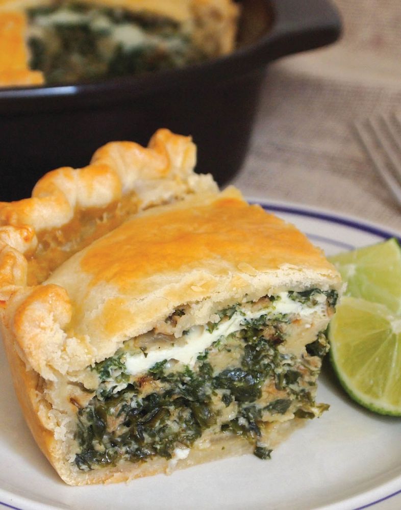 Chard Tart from The Peruvian Kitchen by Morena Cuadra